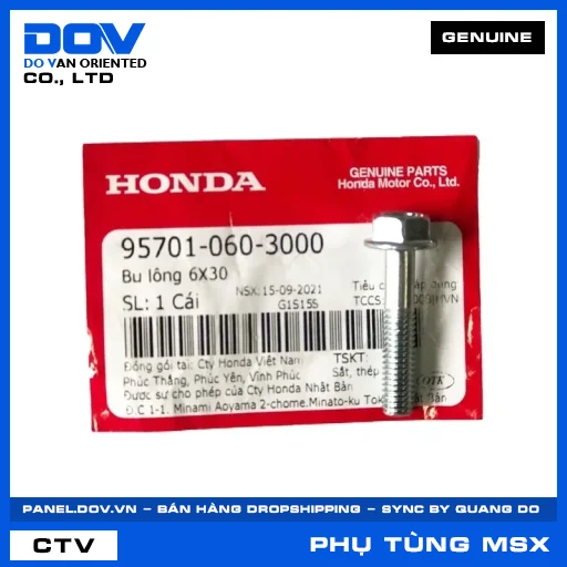 BU LÔNG 6X30 MSX 125 — 957010603000