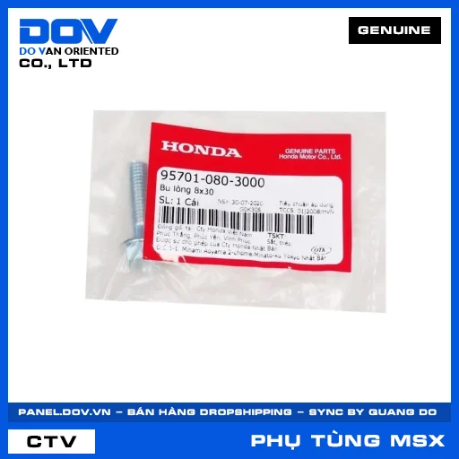 BU LÔNG 8X30 MSX 125 — 957010803000