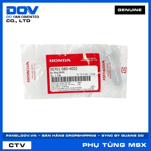 BU LÔNG 8X40 MSX 125 — 957010804002