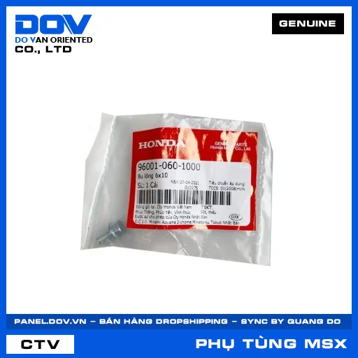 BU LÔNG 6X10 MSX 125 — 960010601000