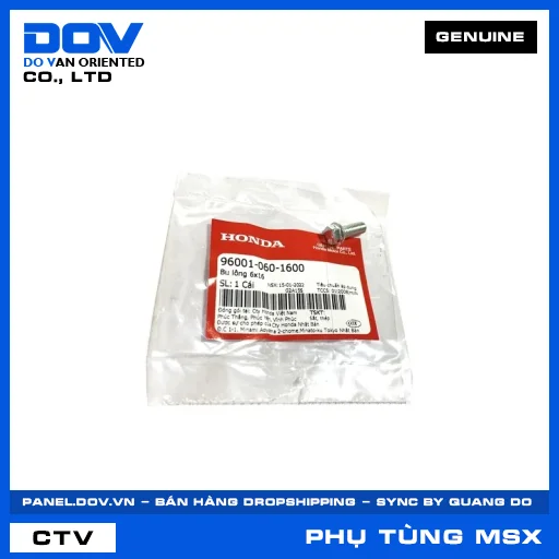 BU LÔNG 6X16 MSX 125 — 960010601600