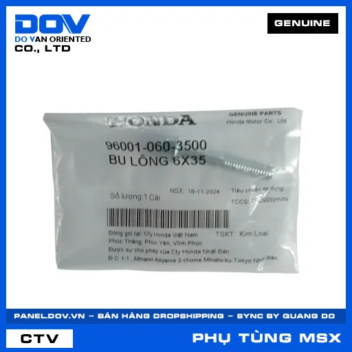 BU LÔNG 6X35 MSX 125 — 960010603500