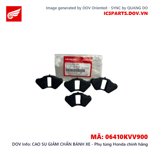 CAO SU GIẢM CHẤN BÁNH XE - Phụ tùng Honda chính hãng