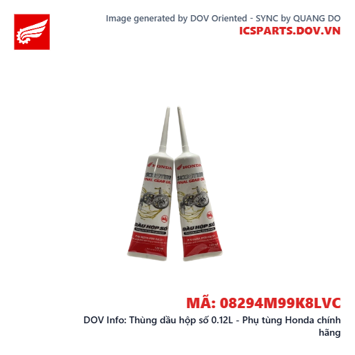 Thùng dầu hộp số 0.12L - Phụ tùng Honda chính hãng