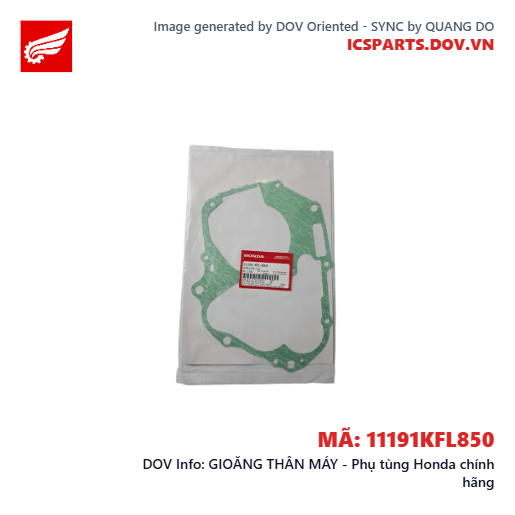 GIOĂNG THÂN MÁY - Phụ tùng Honda chính hãng