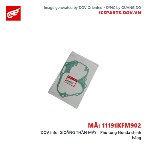 GIOĂNG THÂN MÁY - Phụ tùng Honda chính hãng