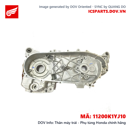 Thân máy trái - Phụ tùng Honda chính hãng