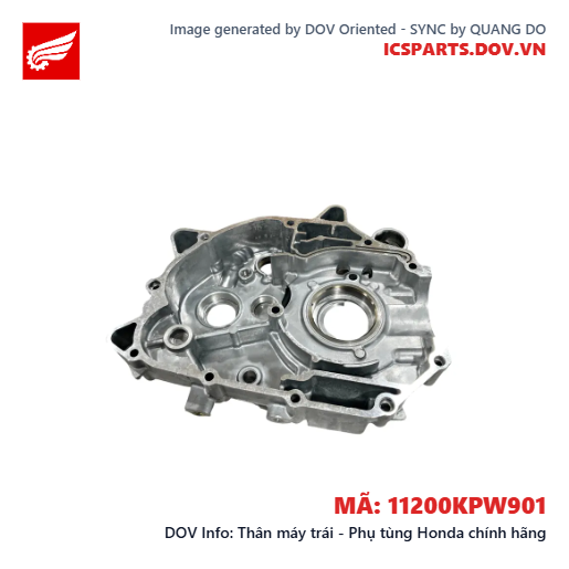 Thân máy trái - Phụ tùng Honda chính hãng