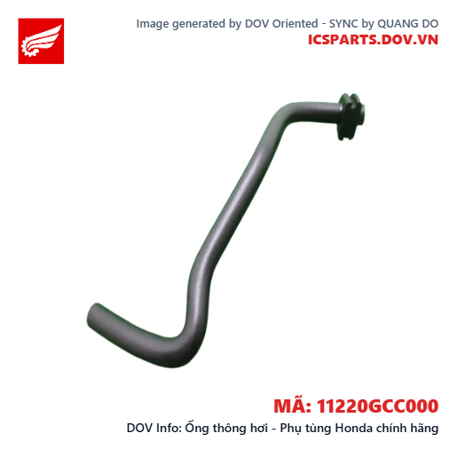 Ống thông hơi - Phụ tùng Honda chính hãng