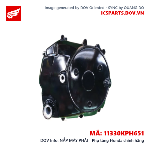 NẮP MÁY PHẢI - Phụ tùng Honda chính hãng