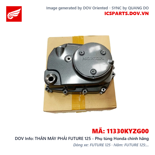 THÂN MÁY PHẢI FUTURE 125 - Phụ tùng Honda chính hãng