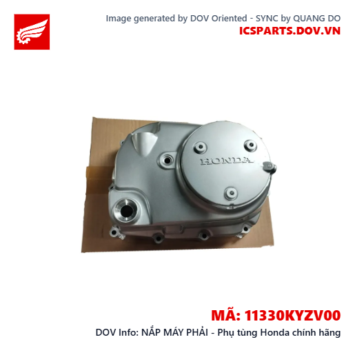NẮP MÁY PHẢI - Phụ tùng Honda chính hãng