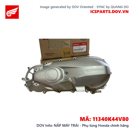 NẮP MÁY TRÁI - Phụ tùng Honda chính hãng