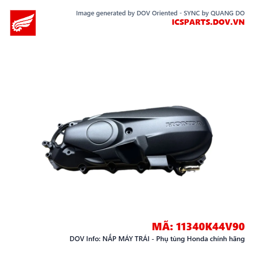 NẮP MÁY TRÁI - Phụ tùng Honda chính hãng