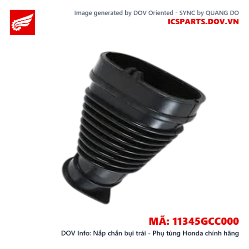 Nắp chắn bụi trái - Phụ tùng Honda chính hãng