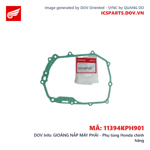 GIOĂNG NẮP MÁY PHẢI - Phụ tùng Honda chính hãng