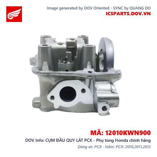 CỤM ĐẦU QUY LÁT PCX - Phụ tùng Honda chính hãng