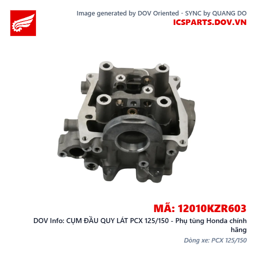 CỤM ĐẦU QUY LÁT PCX 125/150 - Phụ tùng Honda chính hãng