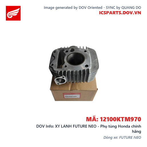 XY LANH FUTURE NEO - Phụ tùng Honda chính hãng