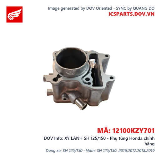 XY LANH SH 125/150 - Phụ tùng Honda chính hãng
