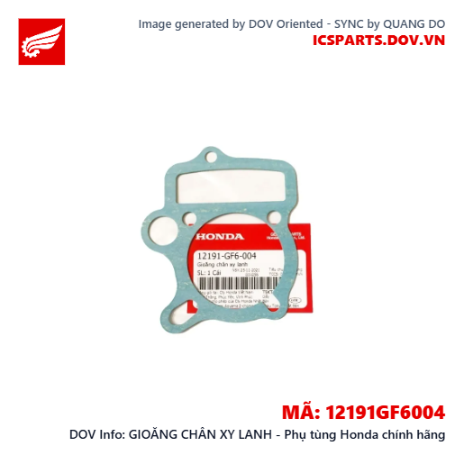 GIOĂNG CHÂN XY LANH - Phụ tùng Honda chính hãng