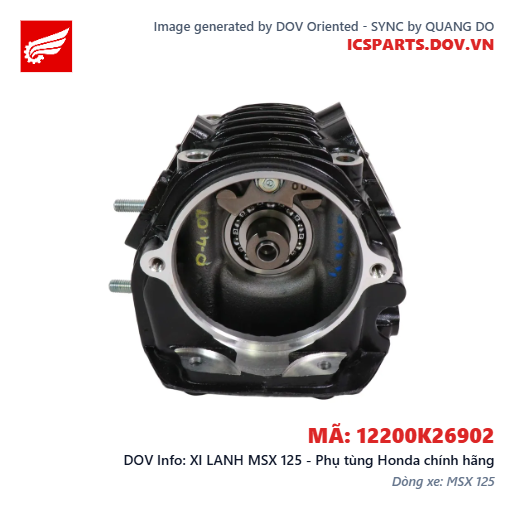 XI LANH MSX 125 - Phụ tùng Honda chính hãng