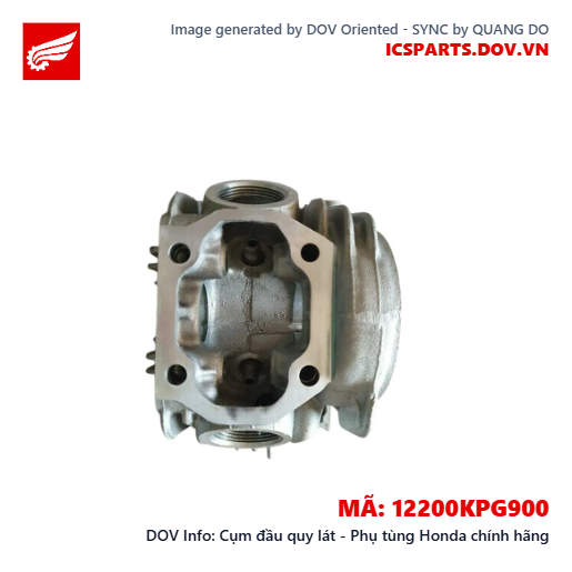 Cụm đầu quy lát - Phụ tùng Honda chính hãng