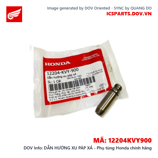 DẪN HƯỚNG XU PÁP XẢ - Phụ tùng Honda chính hãng