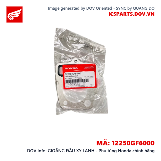 GIOĂNG ĐẦU XY LANH - Phụ tùng Honda chính hãng