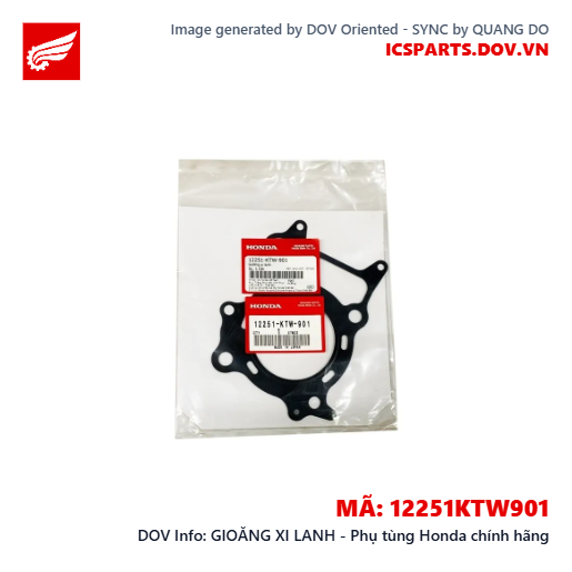 GIOĂNG XI LANH - Phụ tùng Honda chính hãng