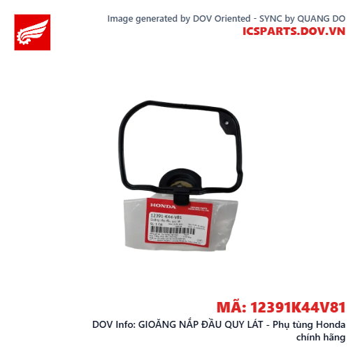 GIOĂNG NẮP ĐẦU QUY LÁT - Phụ tùng Honda chính hãng