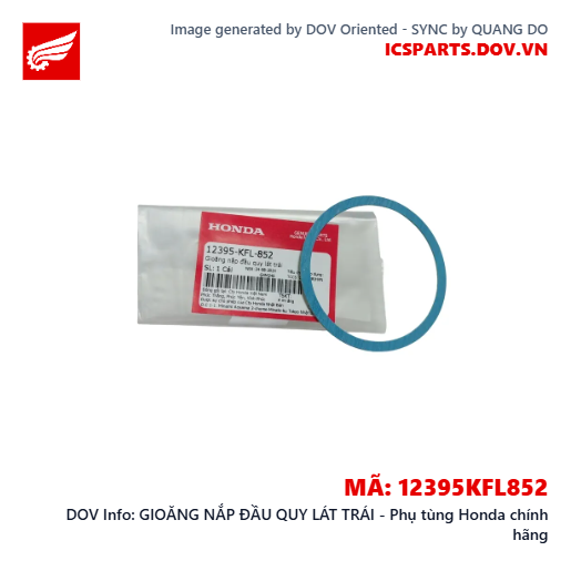 GIOĂNG NẮP ĐẦU QUY LÁT TRÁI - Phụ tùng Honda chính hãng