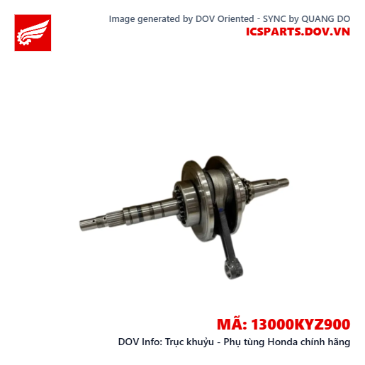 Trục khuỷu - Phụ tùng Honda chính hãng