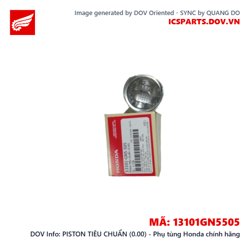 PISTON TIÊU CHUẨN (0.00) - Phụ tùng Honda chính hãng