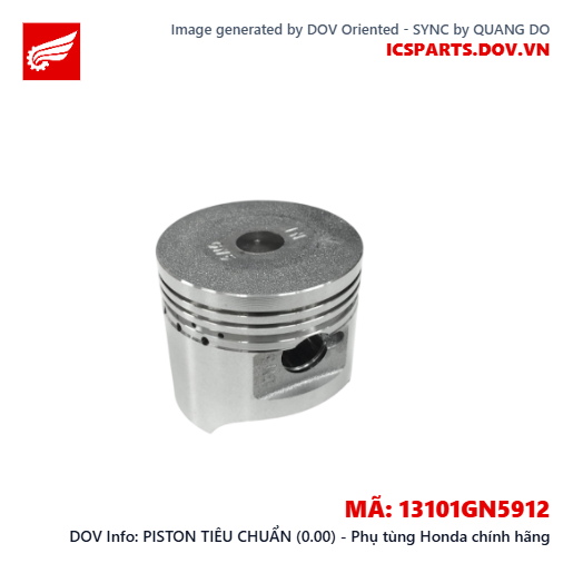 PISTON TIÊU CHUẨN (0.00) - Phụ tùng Honda chính hãng
