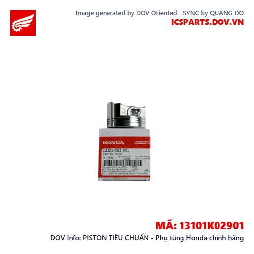 PISTON TIÊU CHUẨN - Phụ tùng Honda chính hãng