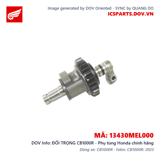 ĐỐI TRỌNG CB1000R - Phụ tùng Honda chính hãng