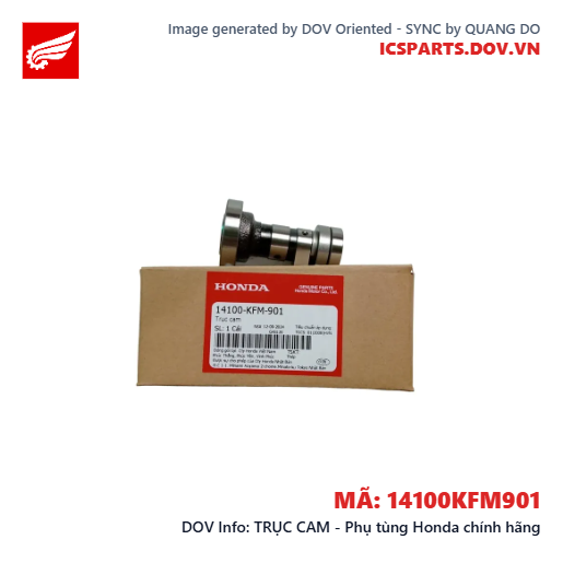 TRỤC CAM - Phụ tùng Honda chính hãng