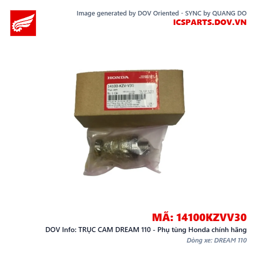 TRỤC CAM DREAM 110 - Phụ tùng Honda chính hãng