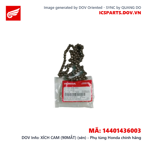 XÍCH CAM (90MẮT) (sên) - Phụ tùng Honda chính hãng