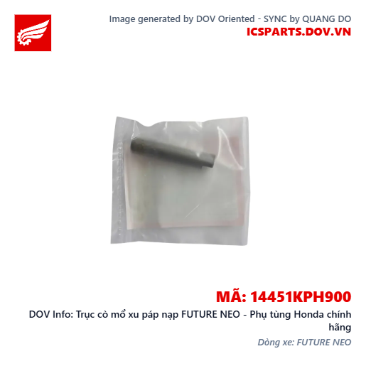 Trục cò mổ xu páp nạp FUTURE NEO - Phụ tùng Honda chính hãng
