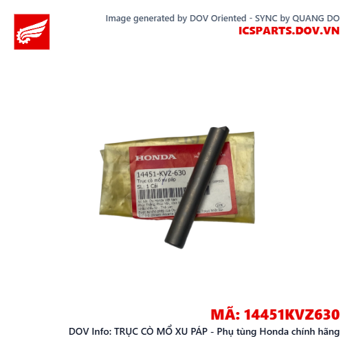 TRỤC CÒ MỔ XU PÁP - Phụ tùng Honda chính hãng
