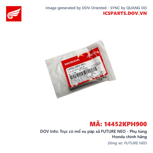 Trục cò mổ xu páp xả FUTURE NEO - Phụ tùng Honda chính hãng
