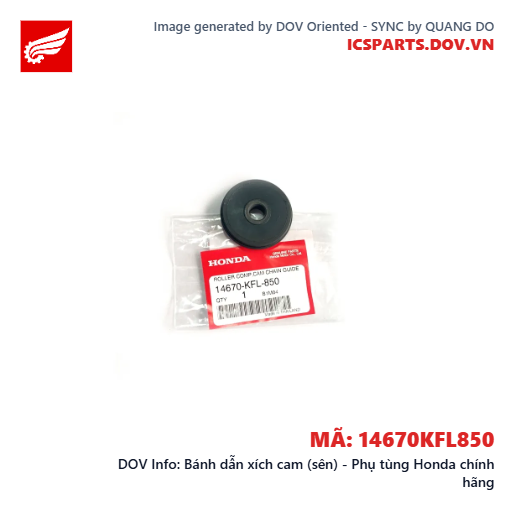 Bánh dẫn xích cam (sên) - Phụ tùng Honda chính hãng