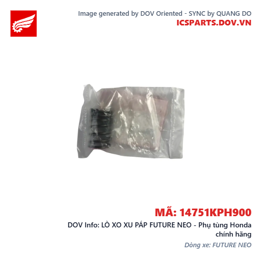 LÒ XO XU PÁP FUTURE NEO - Phụ tùng Honda chính hãng