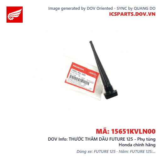 THƯỚC THĂM DẦU FUTURE 125 - Phụ tùng Honda chính hãng