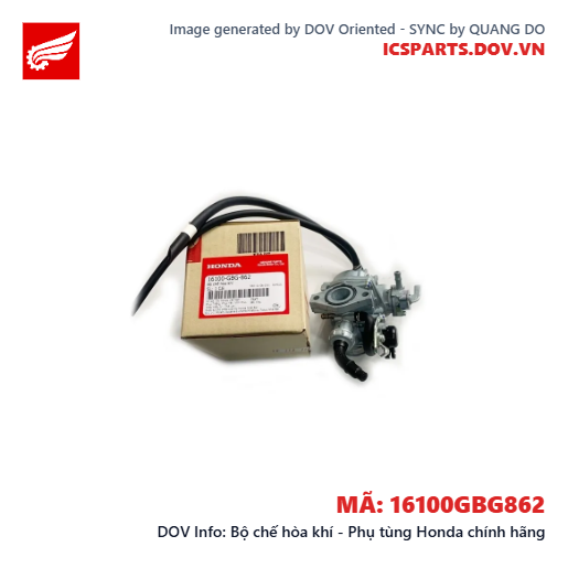 Bộ chế hòa khí - Phụ tùng Honda chính hãng