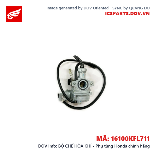 BỘ CHẾ HÒA KHÍ - Phụ tùng Honda chính hãng