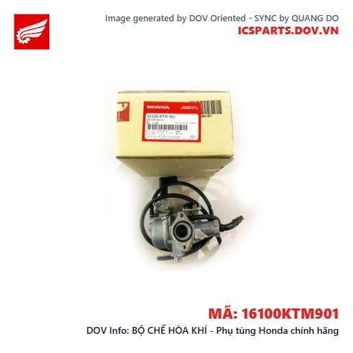 BỘ CHẾ HÒA KHÍ - Phụ tùng Honda chính hãng