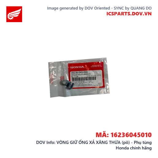 VÒNG GIỮ ỐNG XẢ XĂNG THỪA (pô) - Phụ tùng Honda chính hãng